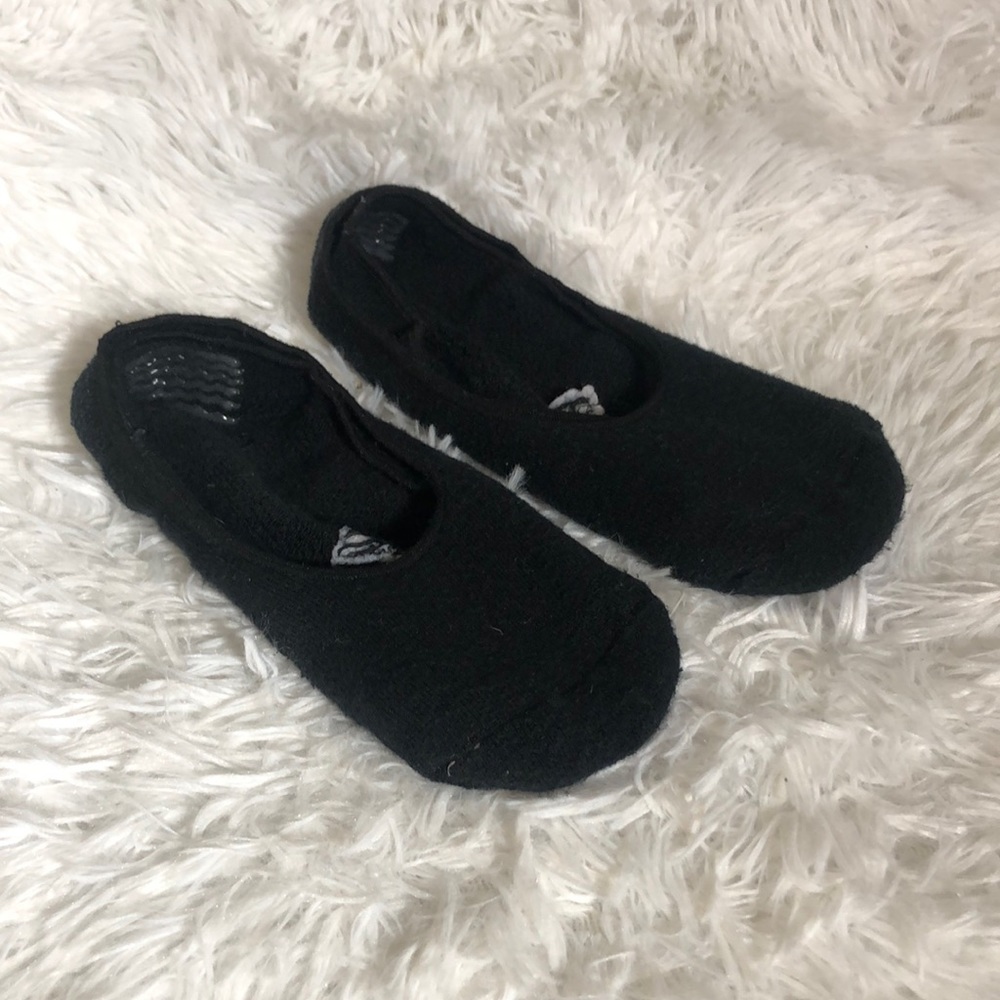 🩶5/$30 Sperry Mens Black No-Show Socks Two Pair Size Large